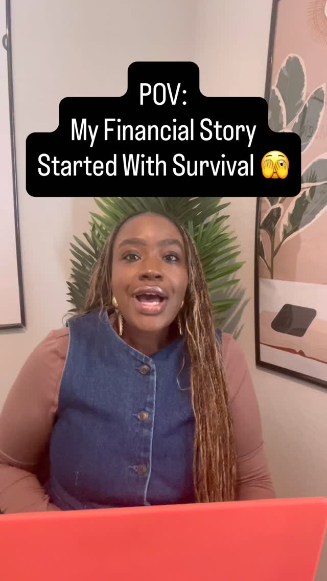 My money journey started with survival